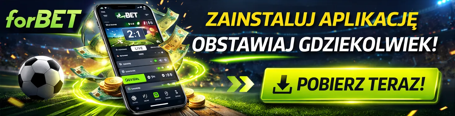 baner z aplikacją forBET