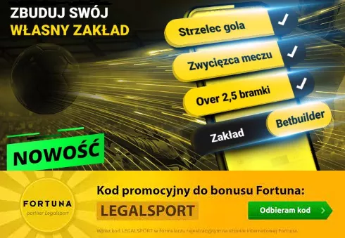 Betbuilder w Fortunie - zbuduj swój własny zakład kombinacyjny