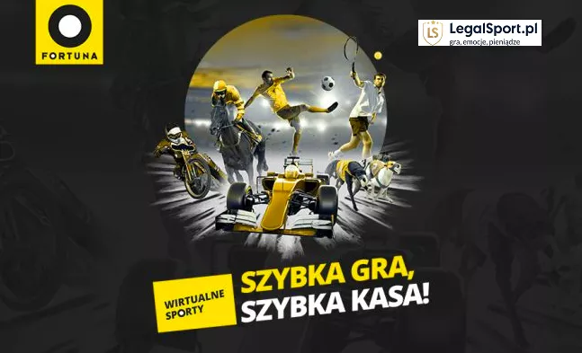 Zakłady na sporty wirtualne w Fortunie