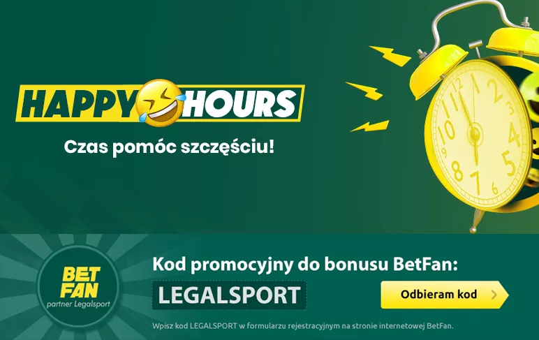 Happy Hours w BETFAN - gra bez podatku