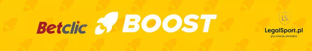Betclic: mega kursy w opcji BOOST