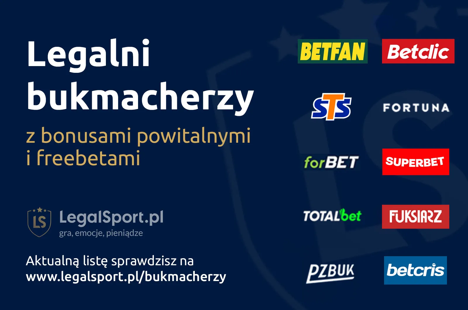 Legalni bukmacherzy internetowi na 2022
