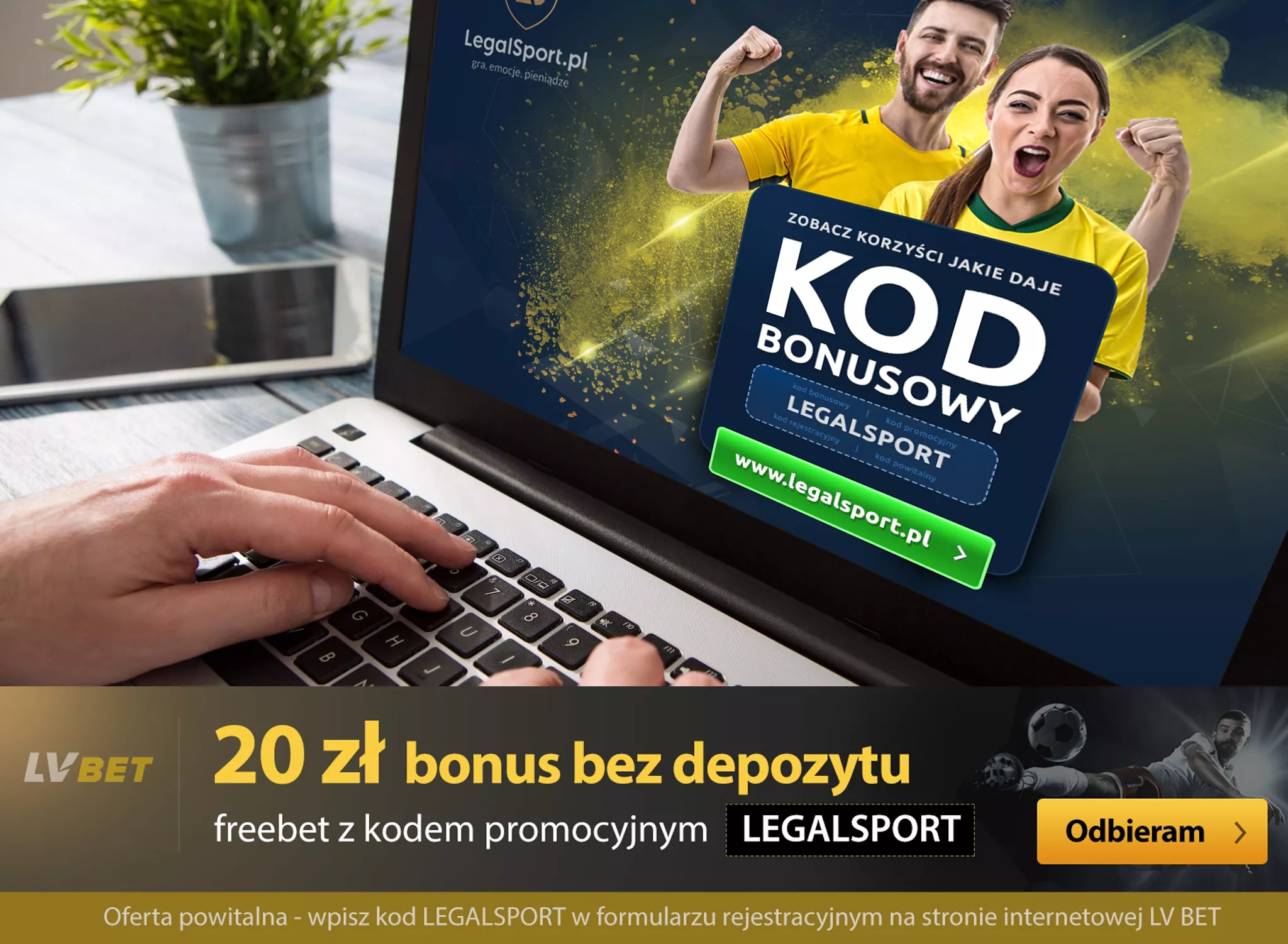 Kod promocyjny do LVBET Zakłady Bukmacherskie - zdjęcie do artykułu o bonusach