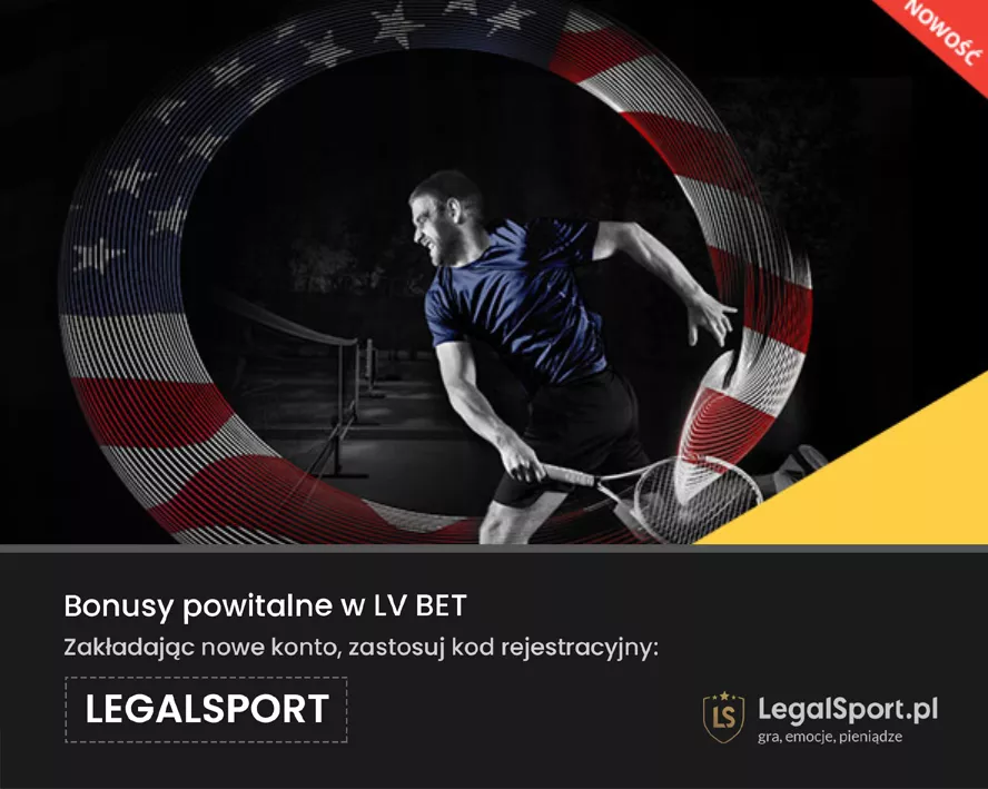 Promocja na tenis w LV BET Zakłady Bukmacherskie - zdjęcie do tekstu