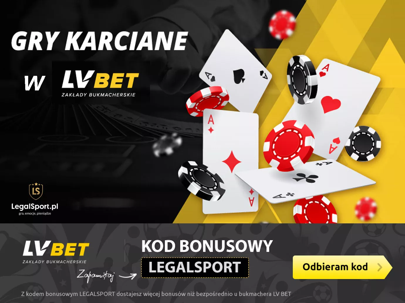 Zakłady na gry karciane w LVBET