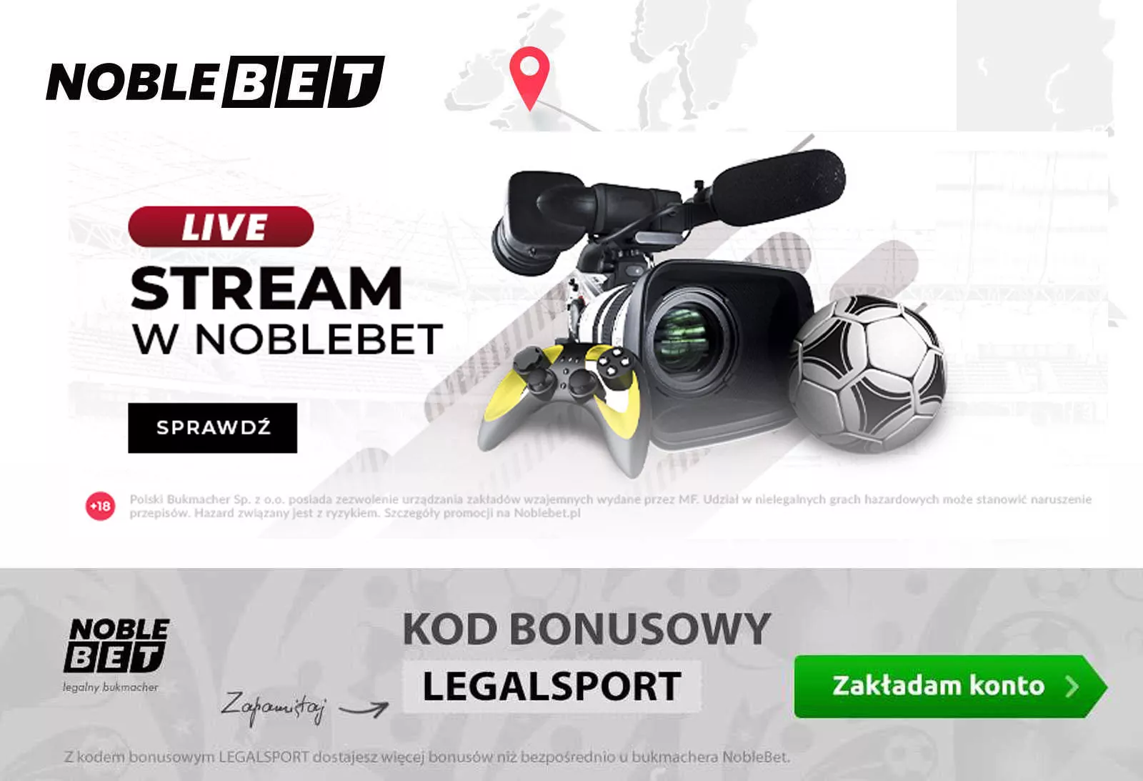 Live Stream w Noblebet