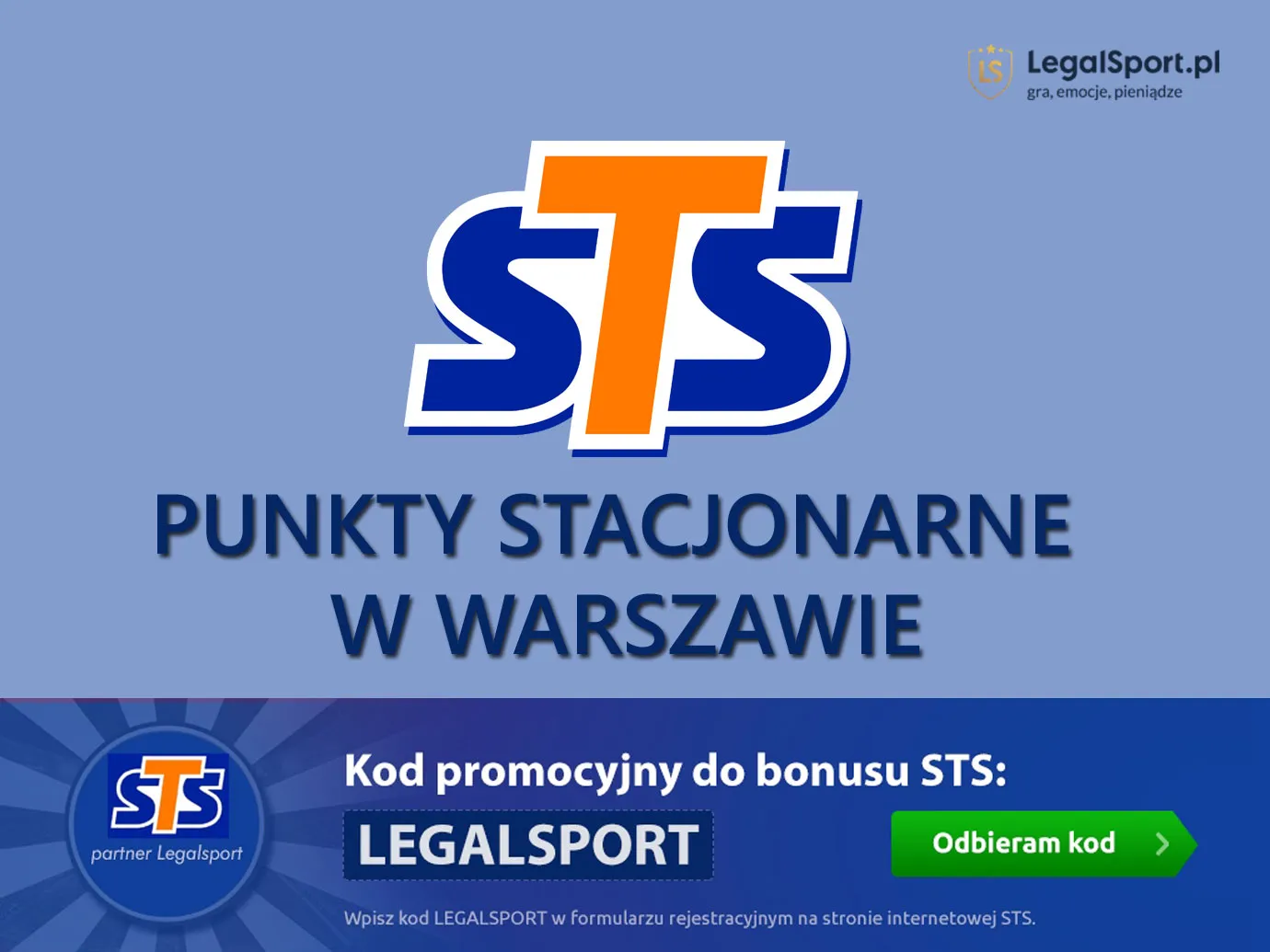 Punkty stacjonarne STS w Warszawie