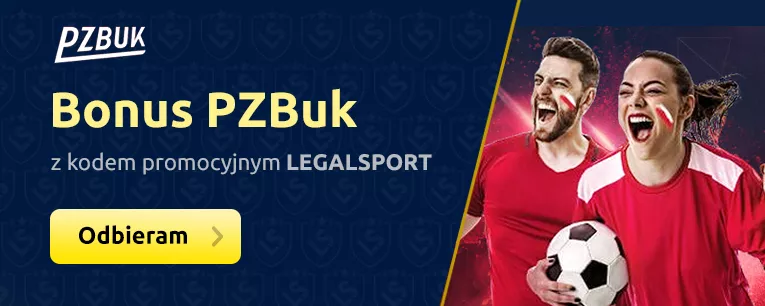 Polskie Zakłady Bukmacherskie - bonus z kodem LEGALSPORT