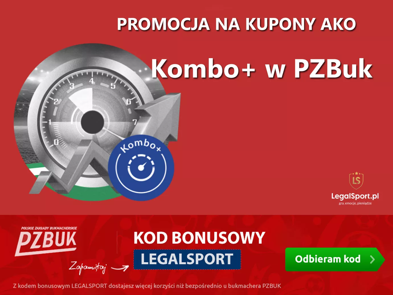 Kombo+ w PZBuk – boost kursowy na kupony AKO