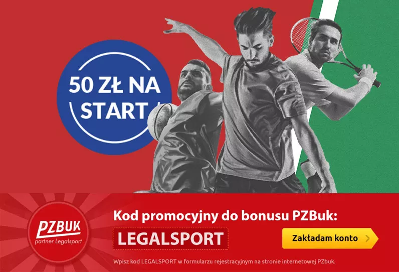 Z kodem więcej - bonus 50 zł dla nowego klienta na pzbuk.pl (legalny bukmacher)