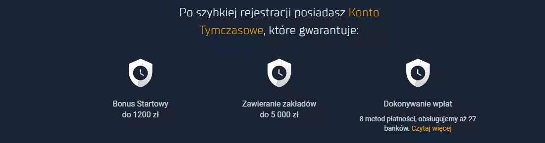 Szybkie konto w STS umożliwia typowanie zakładów na stronie www i w aplikacji
