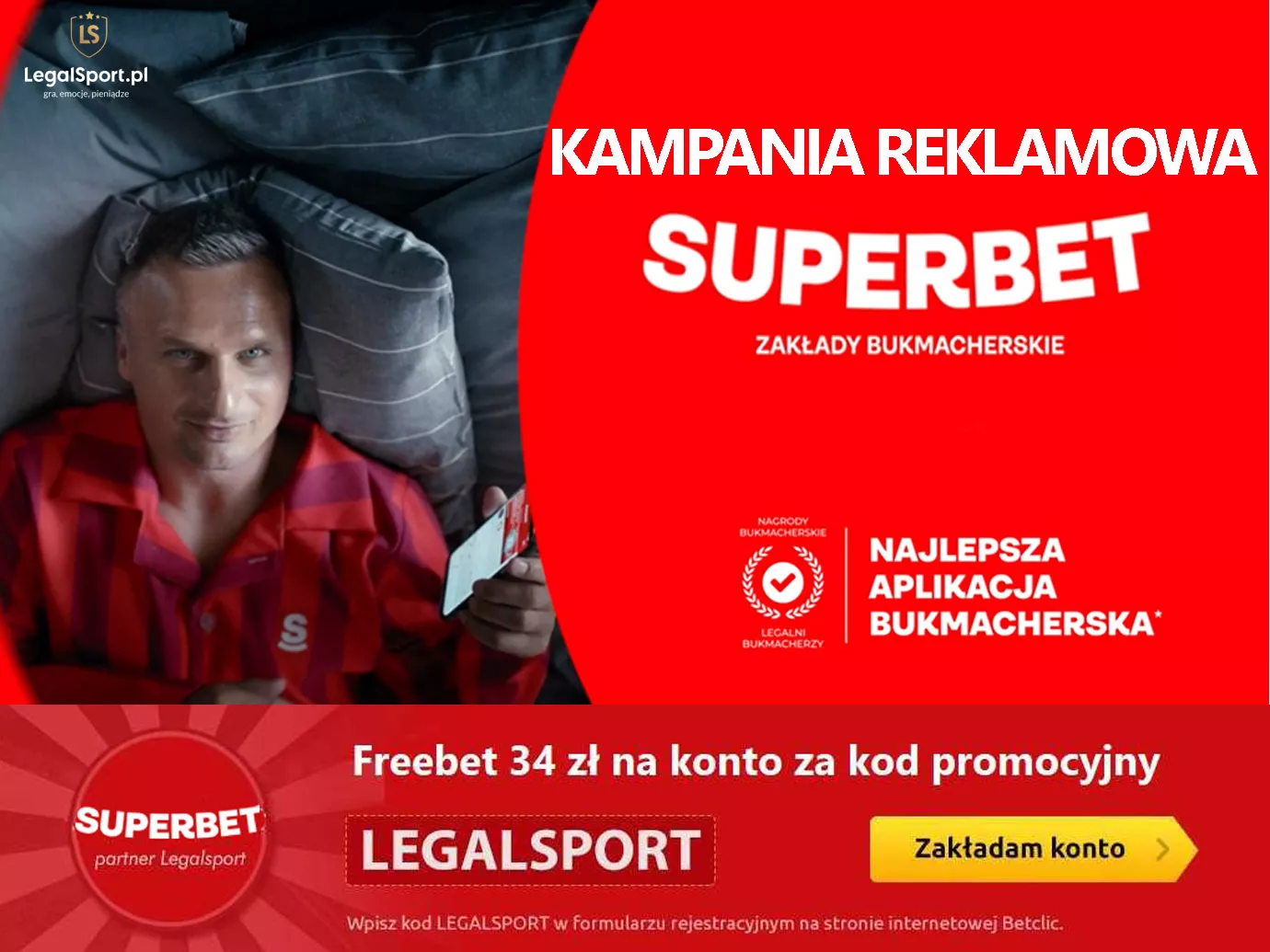 Gwiazdy sportu reklamują Superbet