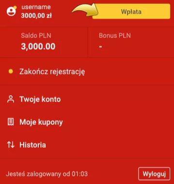 Jak rozpocząć płatność na konto w Superbet