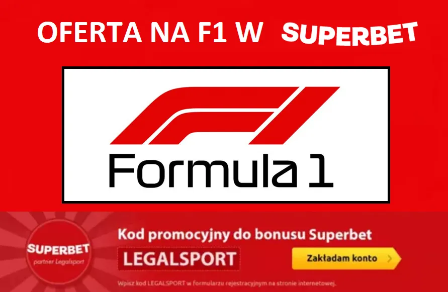 Oferta na F1 w Superbet na 2022 r.