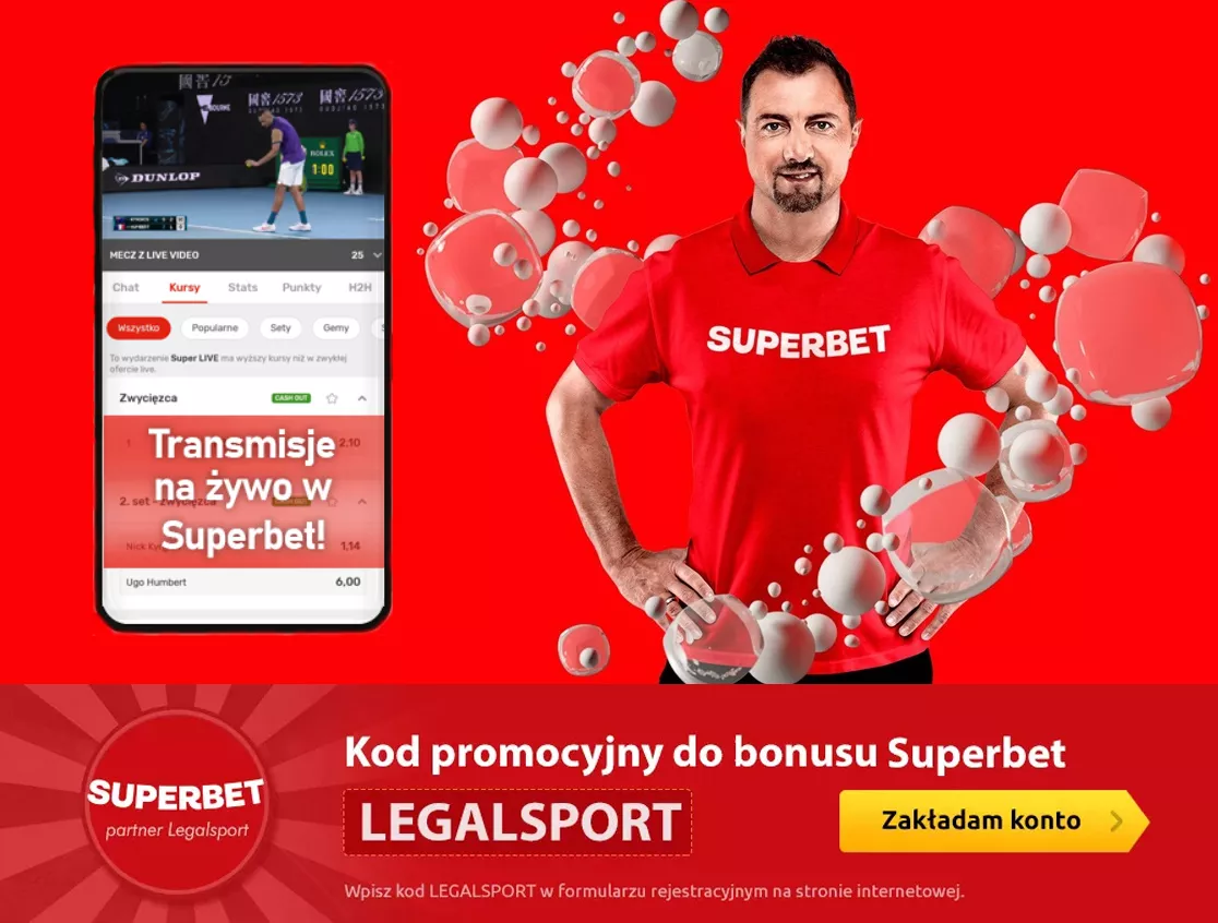 Streaming online w Superbet - transmisje za darmo