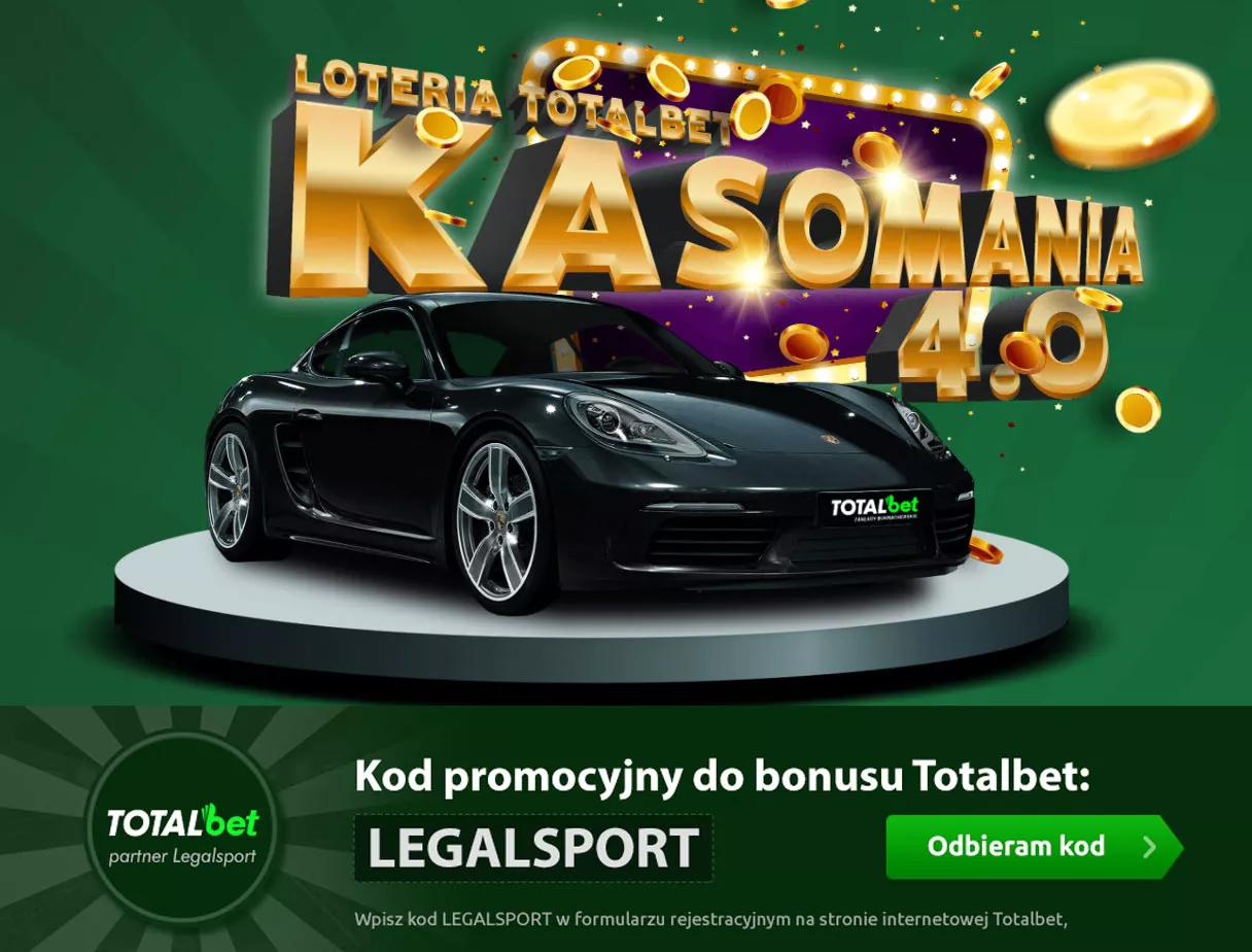 Kasomania 4.0 Totalbet - nagrody: porsche i 0,5 mln zł