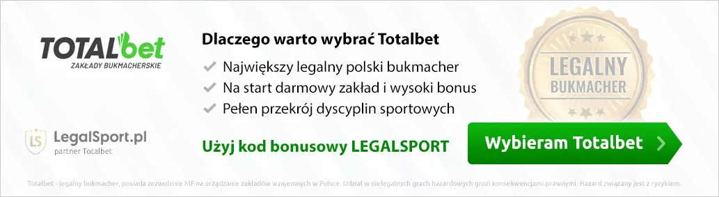 Dlaczego warto wybrać TOTALbet? Jakie zalety ma bukmacher TOTALbet z licencją Ministerstwa Finansów?