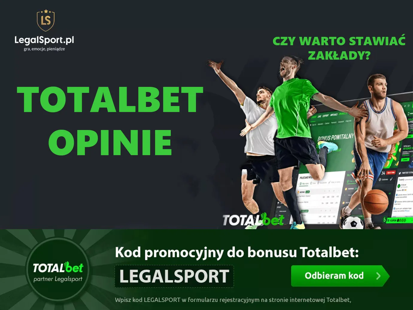 Jakie opinie ma TOTALbet? Recenzje, oceny i opinie o legalnych zakładach bukmacherskich TOTALbet Polska