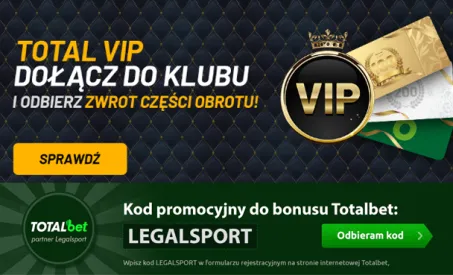 TOTAL VIP - program lojalnościowy TOTALbet