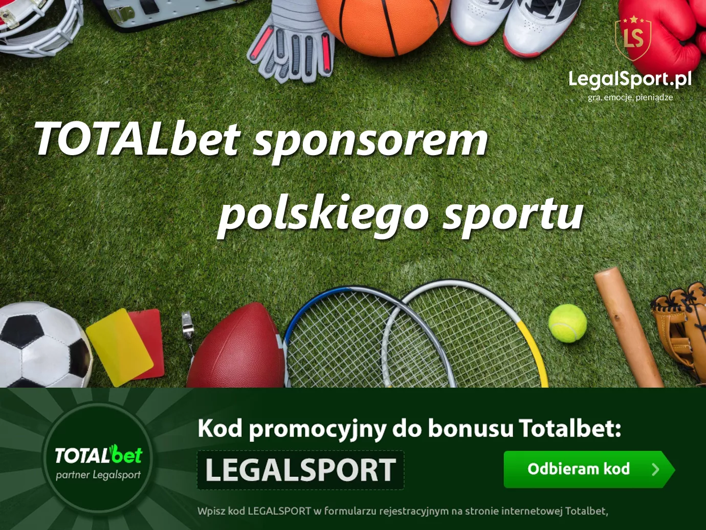 TOTALbet aktywnie wspiera finansowo polski sport