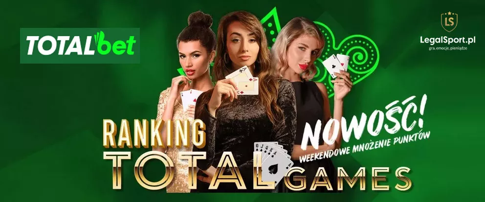 TOTAL Games - ranking gier karcianych w TOTALbet