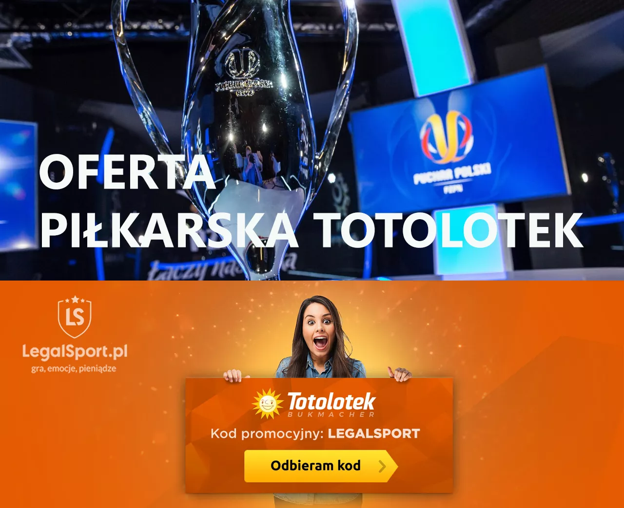 Oferta Totolotka na zakłady piłkarskie