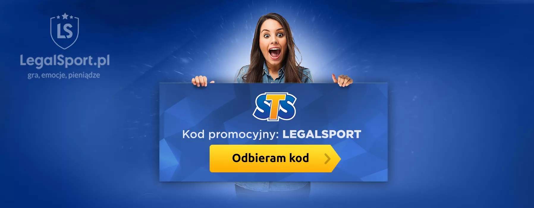 Kod do STS na pierwsze zakłady