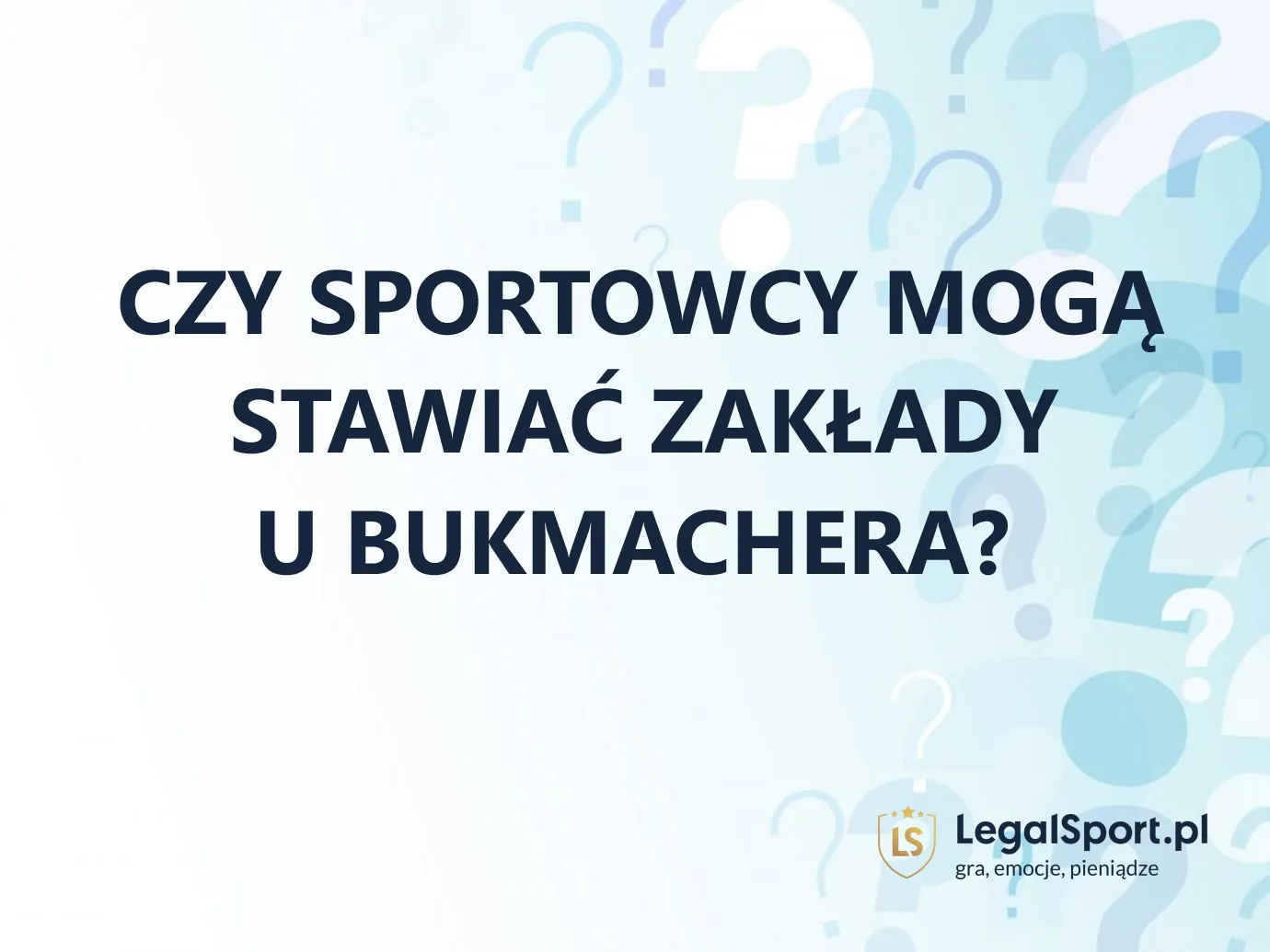 Czy sportowcy mogą obstawiać mecze?