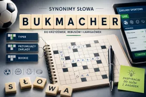 Jaki jest synonim dla słowa bukmacher