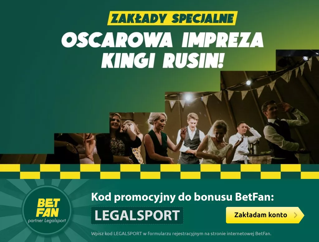 Kursy u bukmachera Betfan na Rusin. Za kod promocyjny bonus 100 zł bez ryzyka straty.