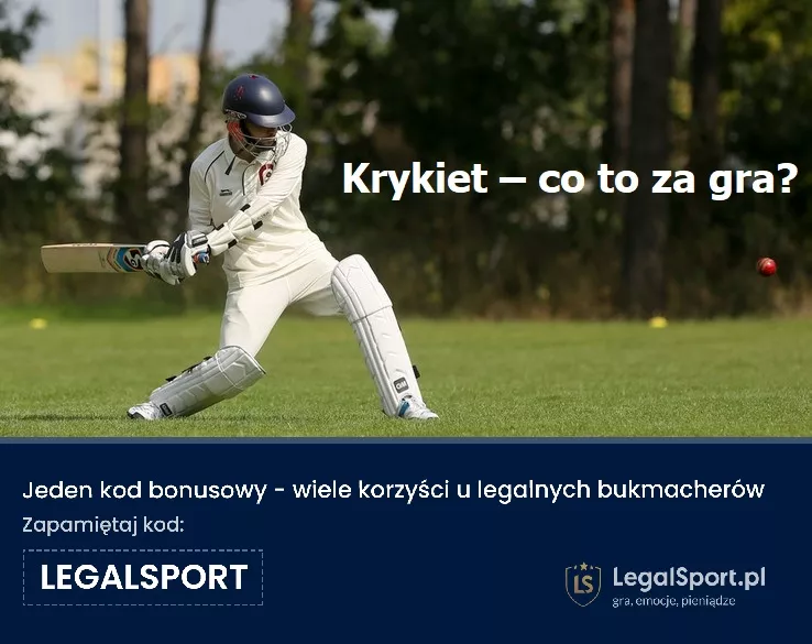 Krykiet - objaśnienie tej dyscypliny sportowej + informacja o zakładach bukmacherskich na krykieta + kod