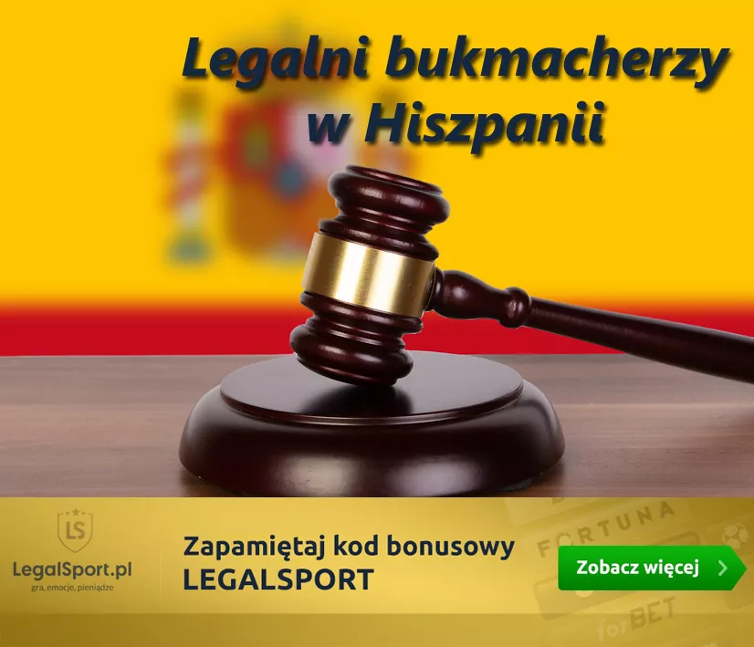 Legalni bukmacherzy w Hiszpanii