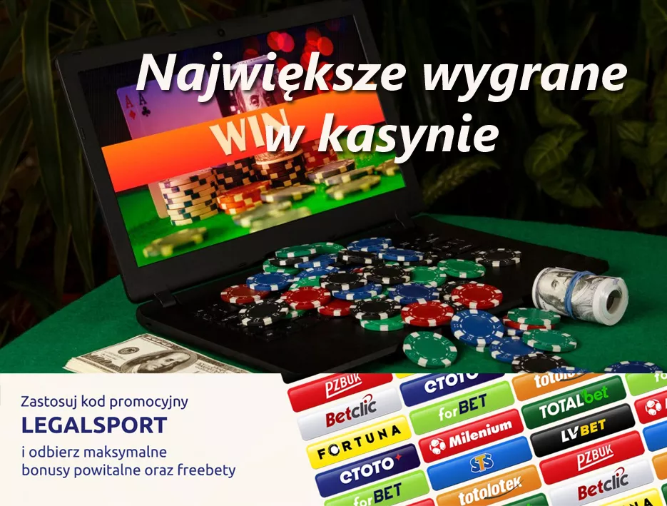 Największe wygrane w kasynie