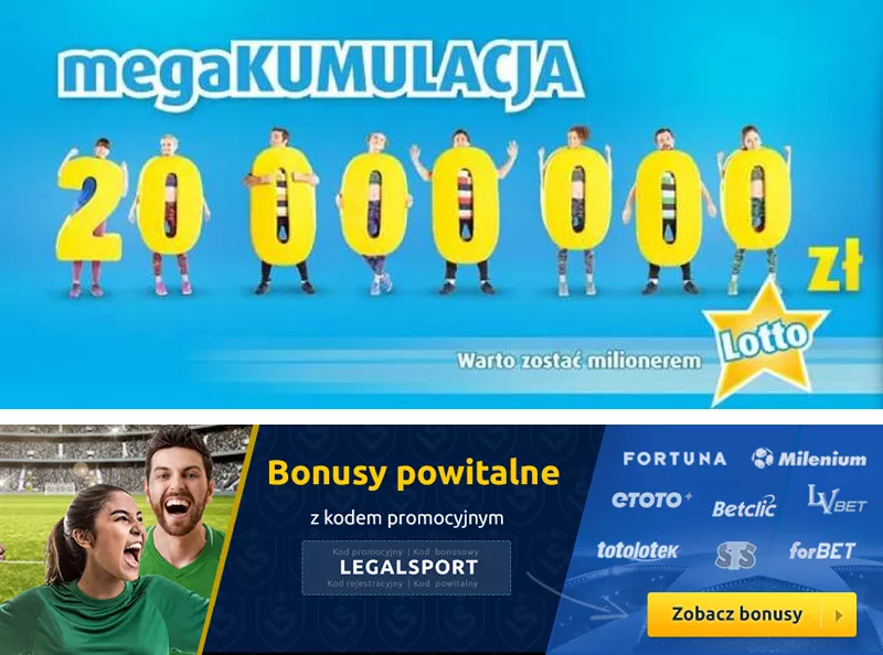 Zakłady bukmacherskie czy Lotto?