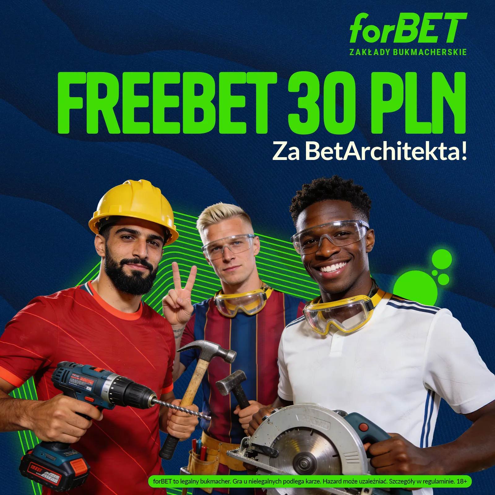 forBET: Freebet 30 PLN za kupon BetArchitekta