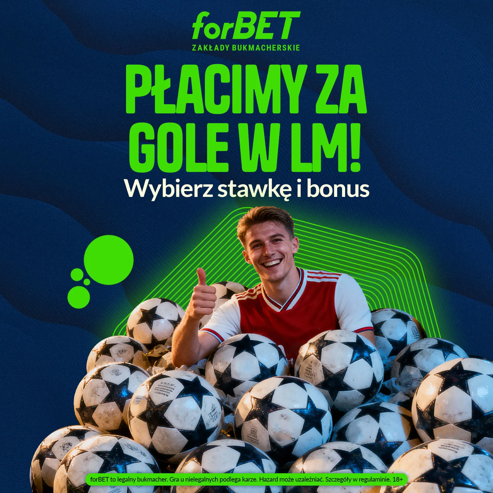 forBET: Płacimy za gole w Lidze Mistrzów 