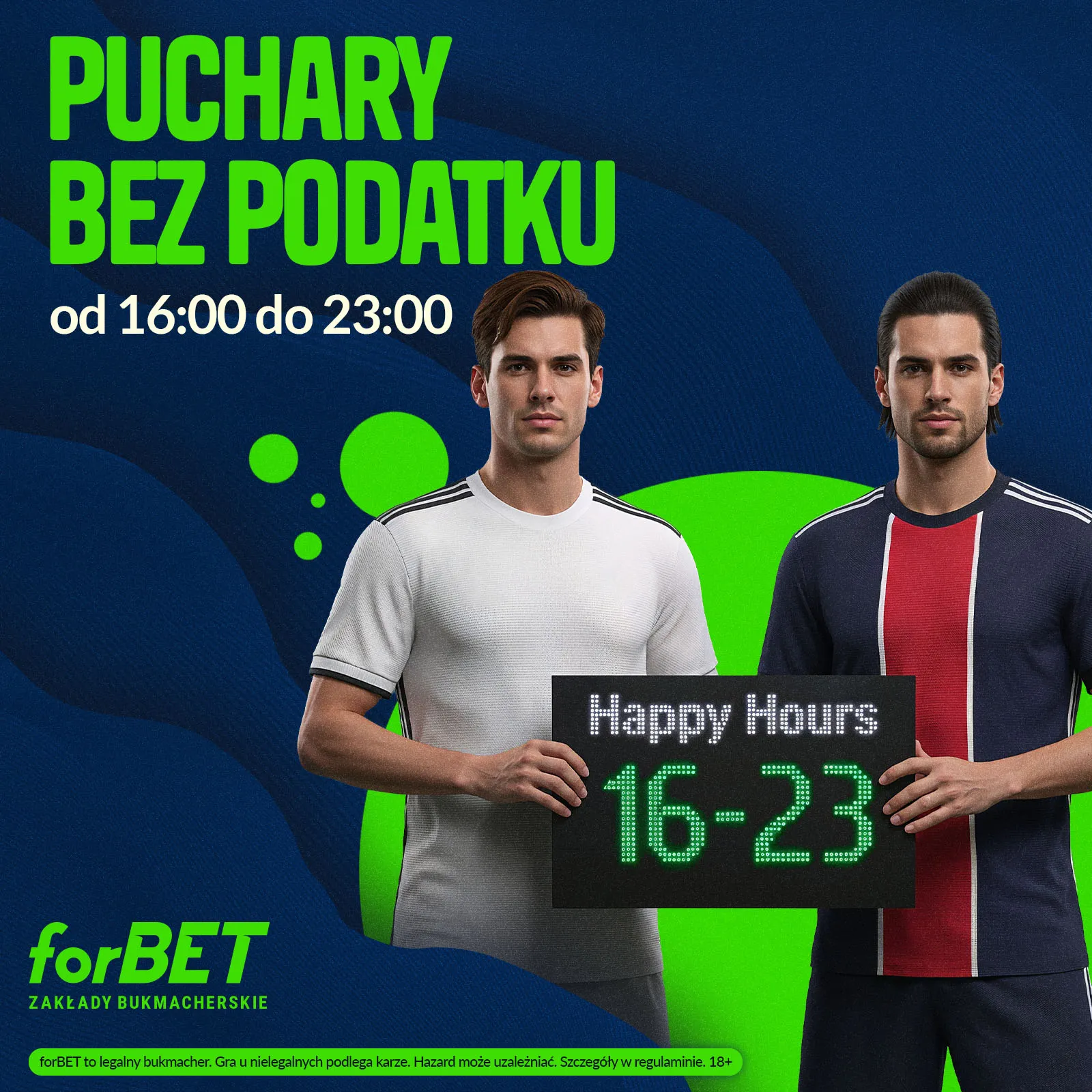 Happy Hours – europejskie puchary Bez Podatku w forBET