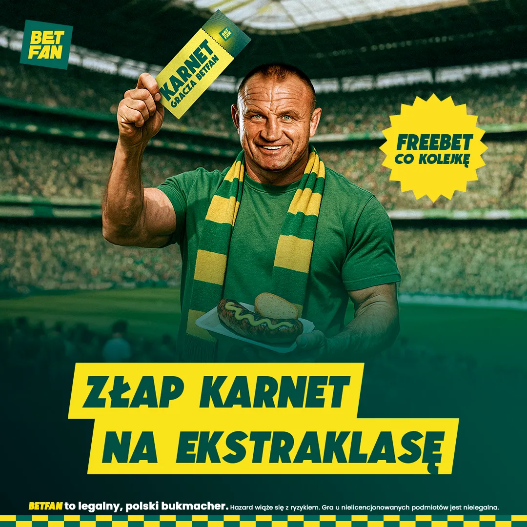 Karnet na Ekstraklasę od BETFAN