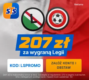 207 zł za wygraną Legii w jednym z meczów z Aktobe w ramach el. LE od STS