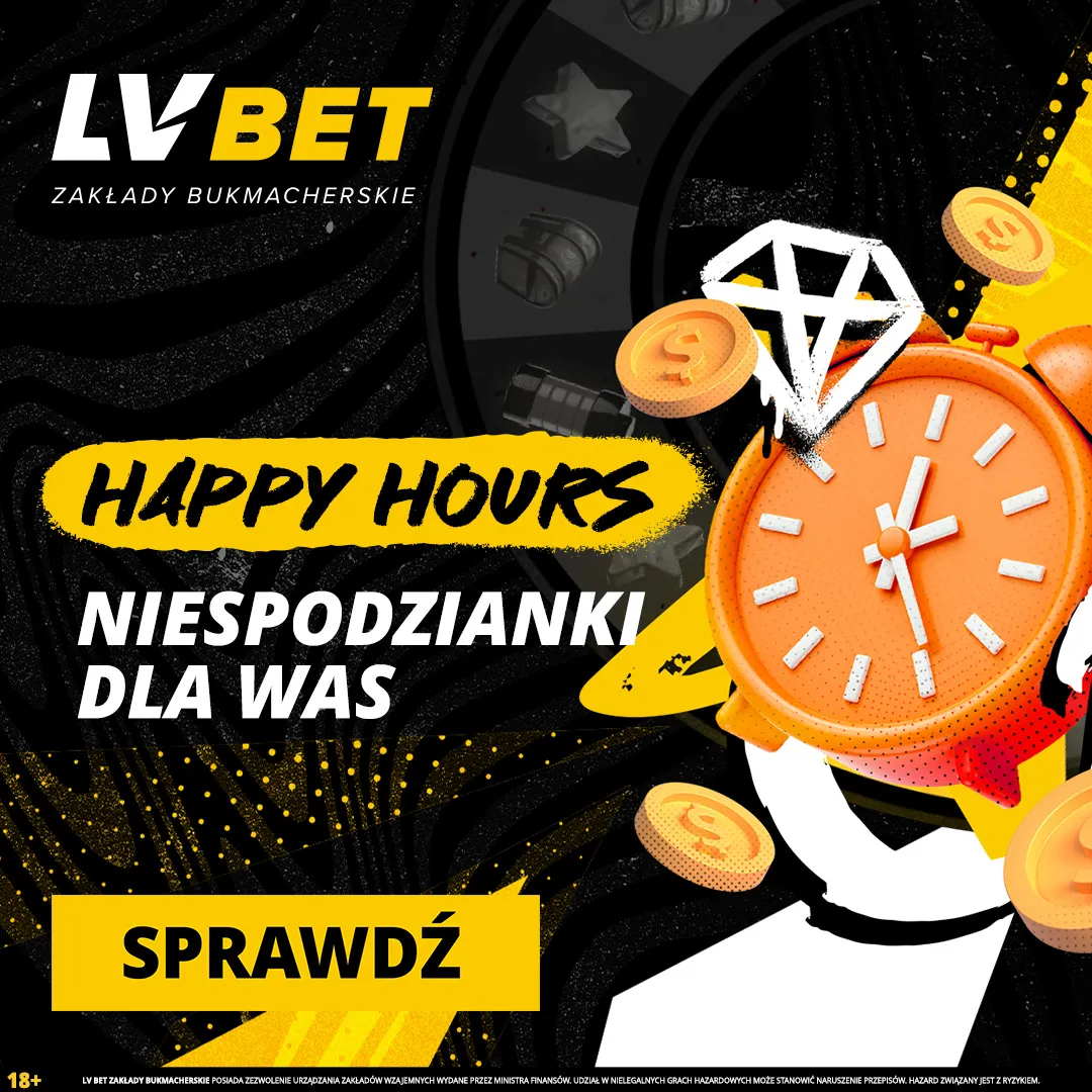 Happy Hours: Turcja vs Polska - zbierz bonus w LV BET