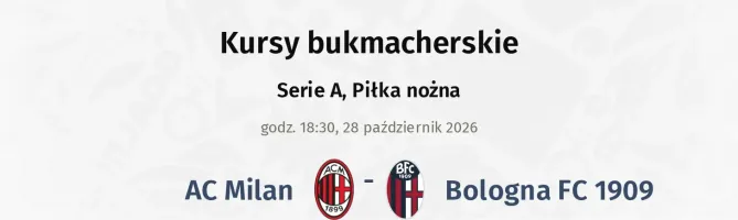 AC Milan - Bologna kursy bukmacherskie
