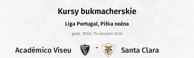 Academico Viseu - Santa Clara kursy bukmacherskie