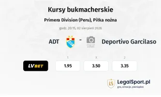 ADT - Deportivo Garcilaso kursy bukmacherskie