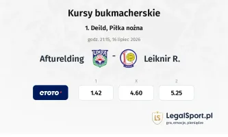 Afturelding - Leiknir R. kursy bukmacherskie
