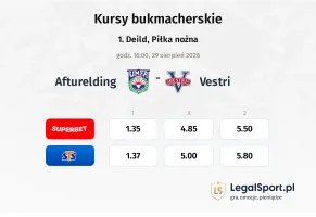 Afturelding - Vestri kursy bukmacherskie