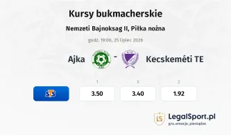 Ajka - Kecskeméti TE kursy bukmacherskie