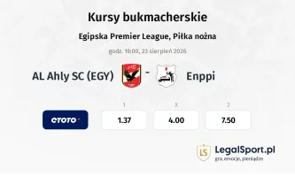 AL Ahly SC (EGY) - Enppi kursy bukmacherskie