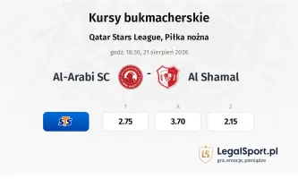 Al-Arabi SC - Al Shamal kursy bukmacherskie