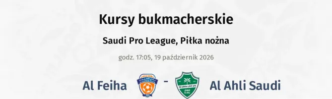 Al-Fayha - Al Ahli Saudi kursy bukmacherskie