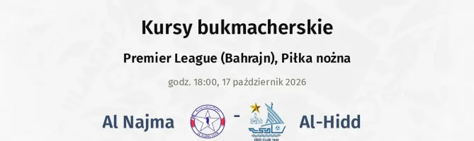 Al Najma - Al-Hidd kursy bukmacherskie